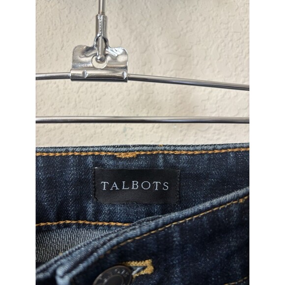 Talbots Women's Size 10 Dark Wash Everyday Relaxed Jeans - NWT - Picture 5 of 6